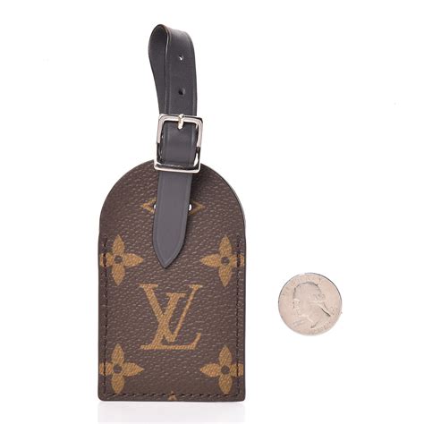 louis vuitton luggage tag monogram